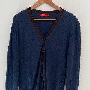 Agave Blue Cardigan Sweater